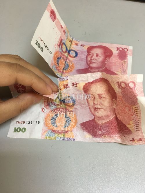 金线也是印刷上去的