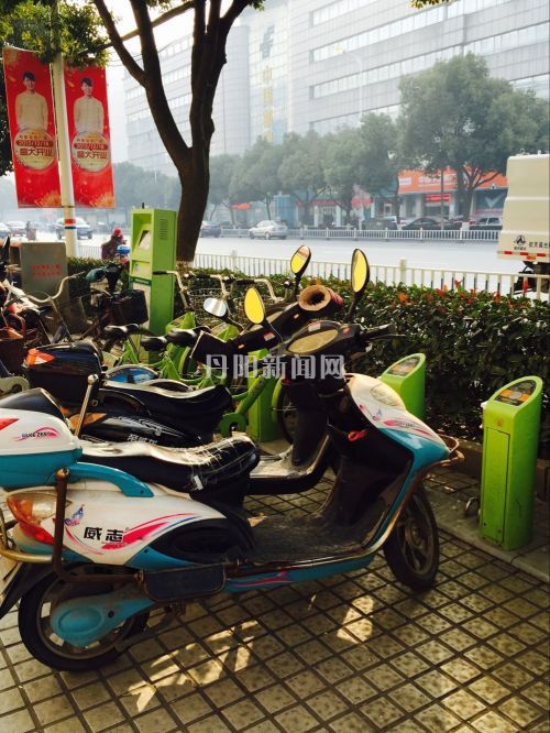 被占位的公共自行车桩