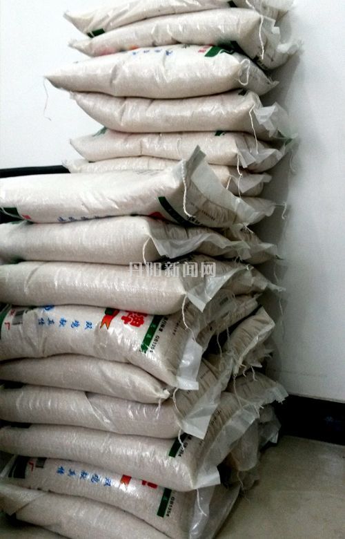 爱心老奶奶送的大米