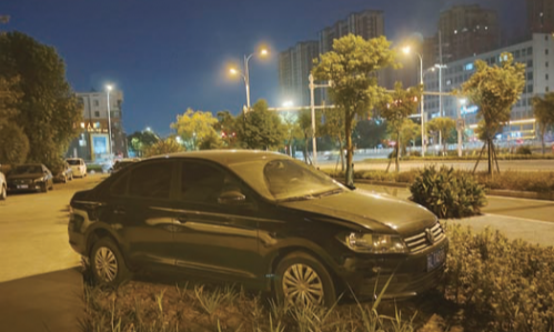 绿化带停车 居民意见大
