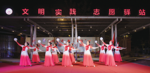 文明实践“温暖秋冬”晚会举行