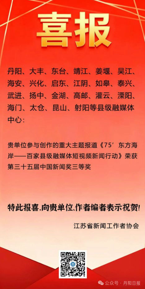 市融媒体中心又一作品获中国新闻奖