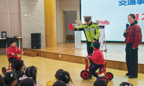 实验幼儿园开展交通安全主题教育活动