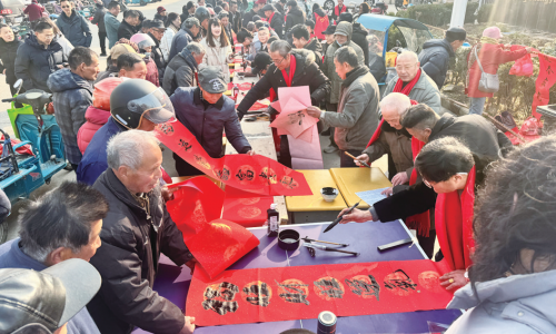 喜迎新春福满导墅