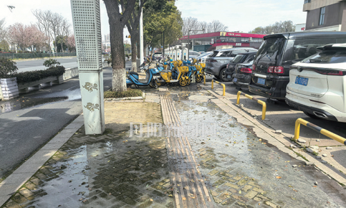 窨井污水外溢扰民 居民期盼尽快整治