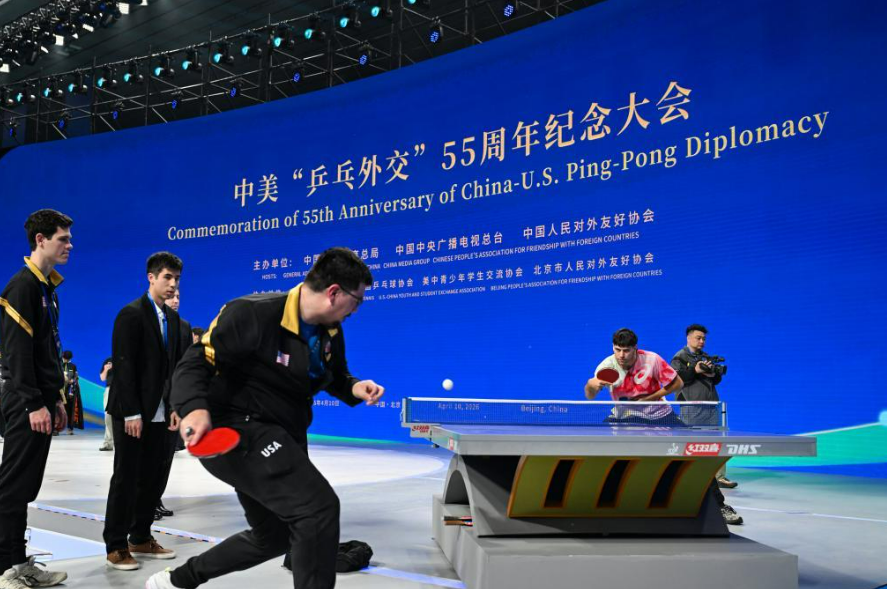 学习进行时丨再续“乒乓情缘” 推进友好事业