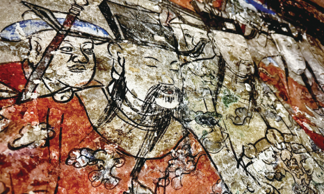 乡野藏珍！厚诚村土地庙壁画引关注