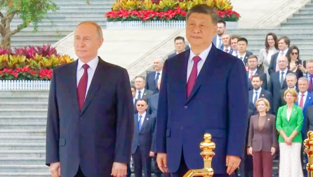 独家视频丨习近平为俄罗斯总统普京举行欢迎仪式