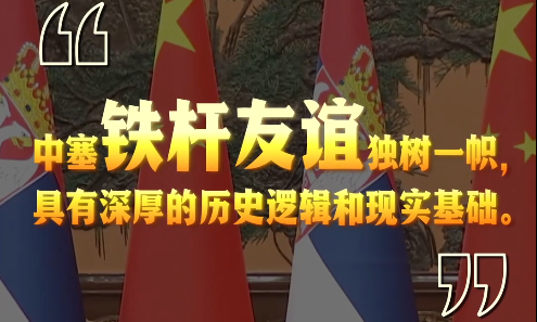 经纬线·习近平主席同武契奇总统会谈，都提到了中塞“钢”“铁”友谊