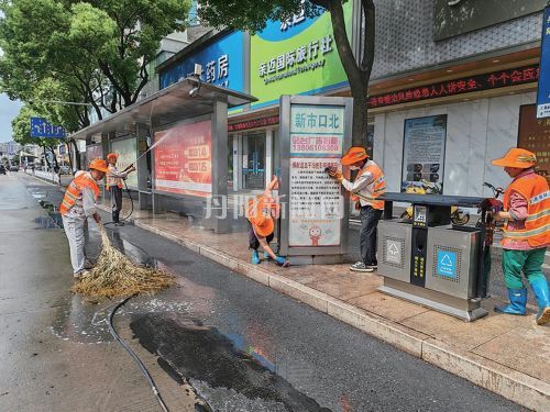 借雨整治提质增效 守护整洁城市环境