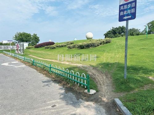 【八姑娘帮你忙】电动车碾压草坪“闯进”凤凰步道