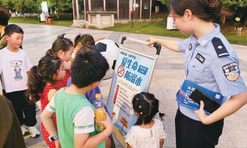 云阳街道“五个全面”织密防溺水安全网
