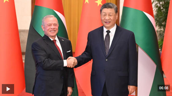 习近平同约旦国王阿卜杜拉二世会谈