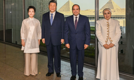 视频丨习近平同埃及总统塞西会谈