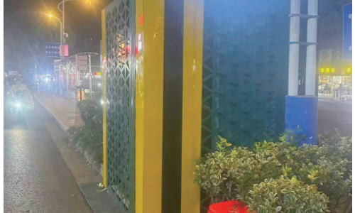 快速处置消隐患 反光贴连夜“上岗”
